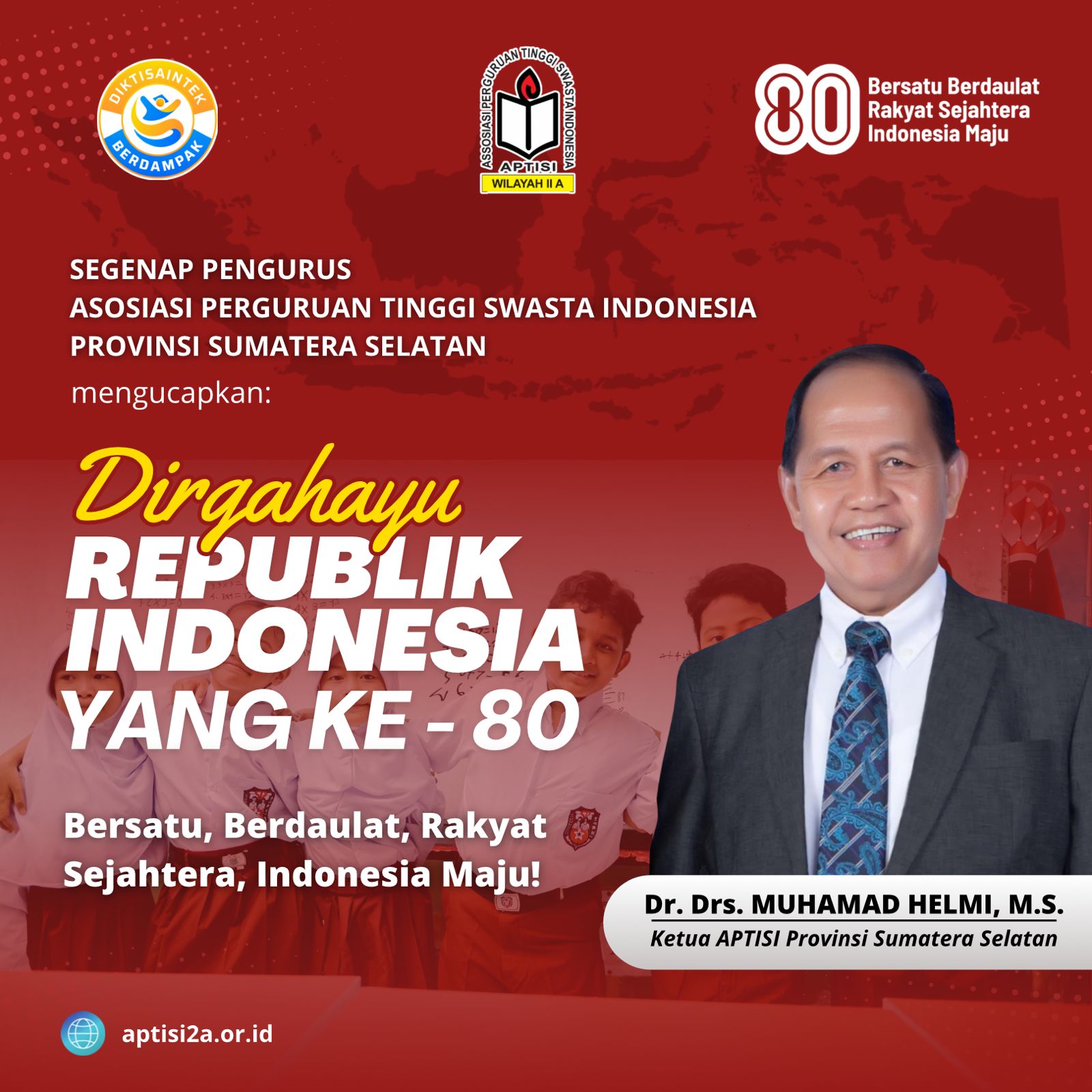 Dirgahayu Republik Indonesia  Ke - 80