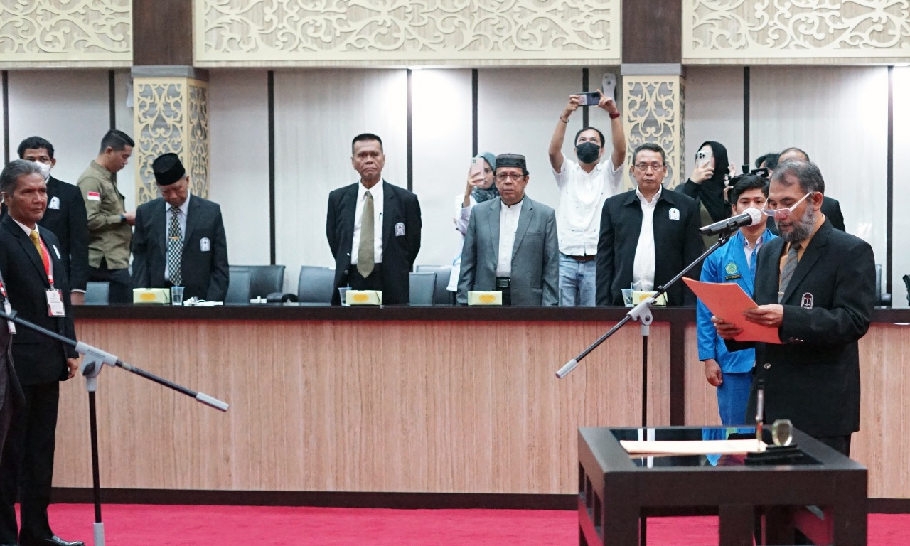 PENGURUS APTISI WILAYAH II-A SUMSEL BABEL MASA BAKTI 2022-2026 RESMI DIKUKUHKAN OLEH KETUA UMUM APTISI PUSAT